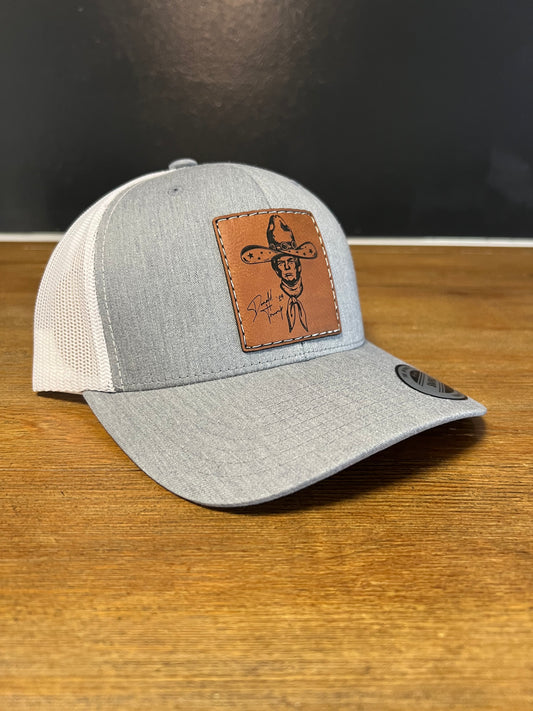 Trump Leather Patch Cap