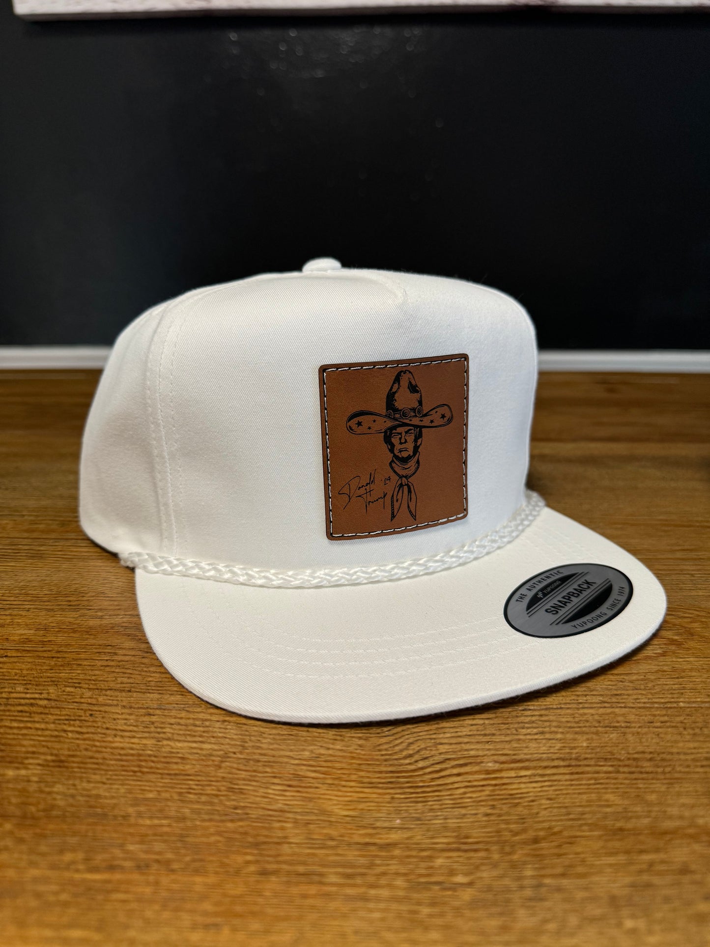 White Cowboy Trunk Hat