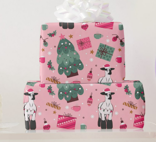 Show Lamb Wrapping Paper