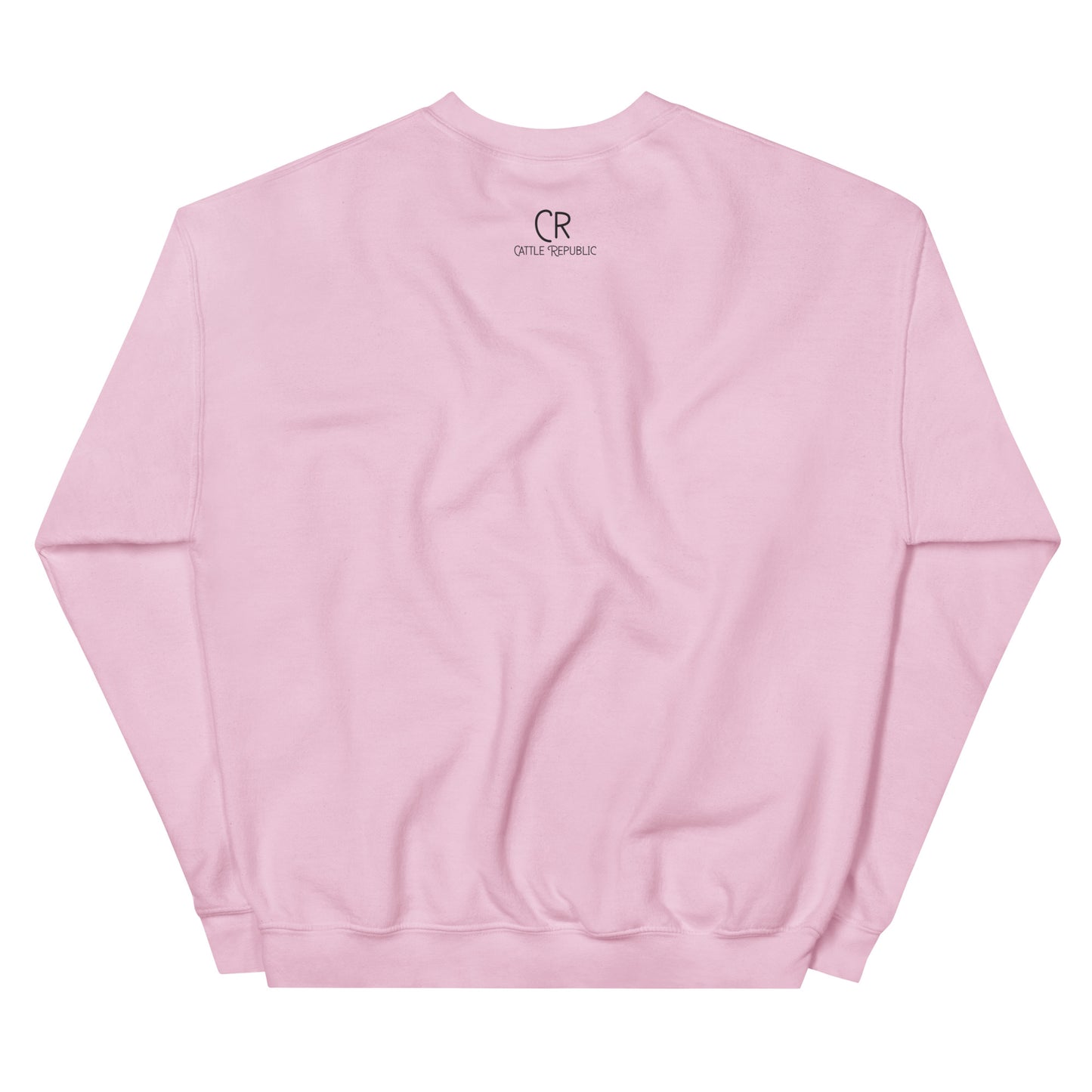 Support Your Local Cattle Woman Crewneck Sweatshirt