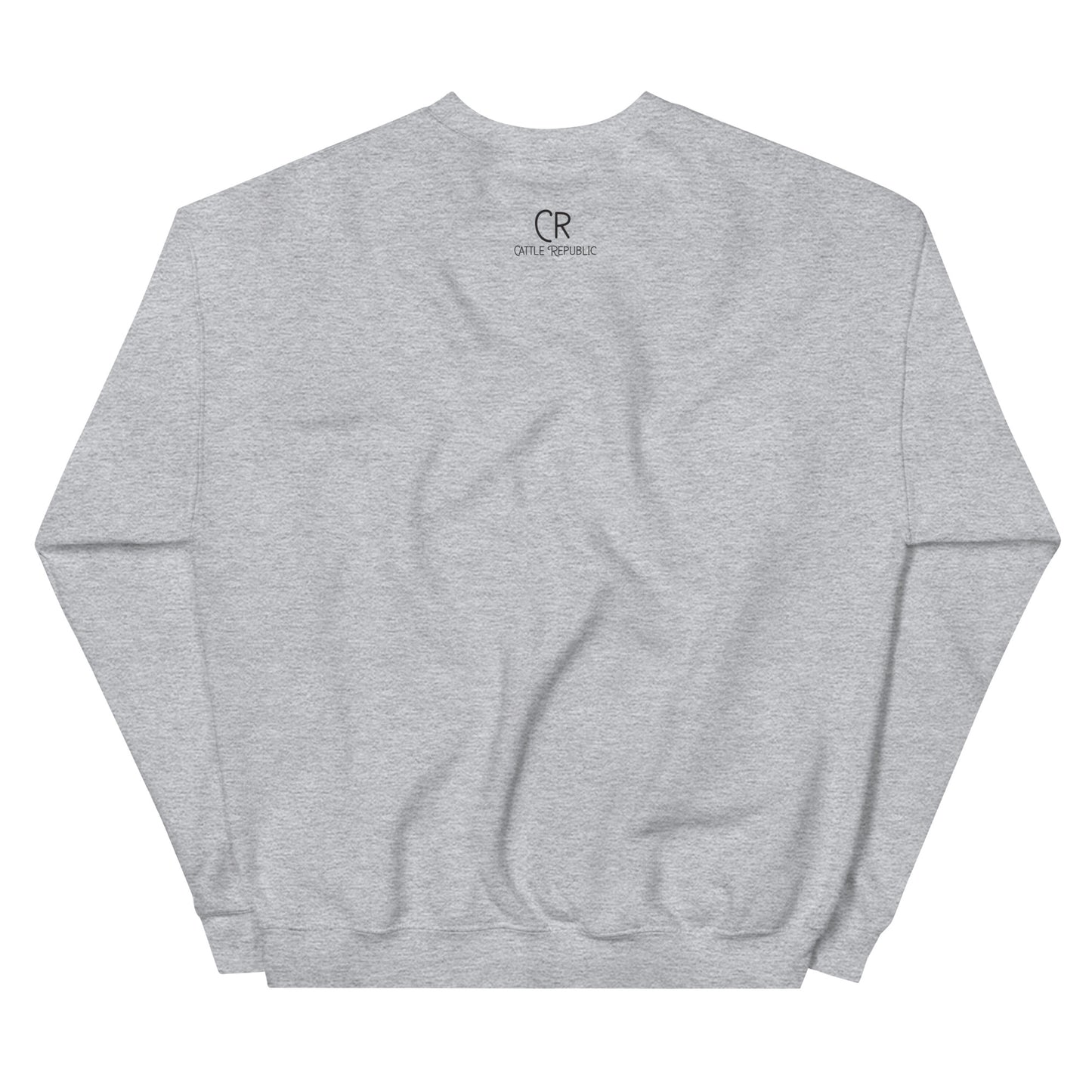 Support Your Local Cattle Woman Crewneck Sweatshirt