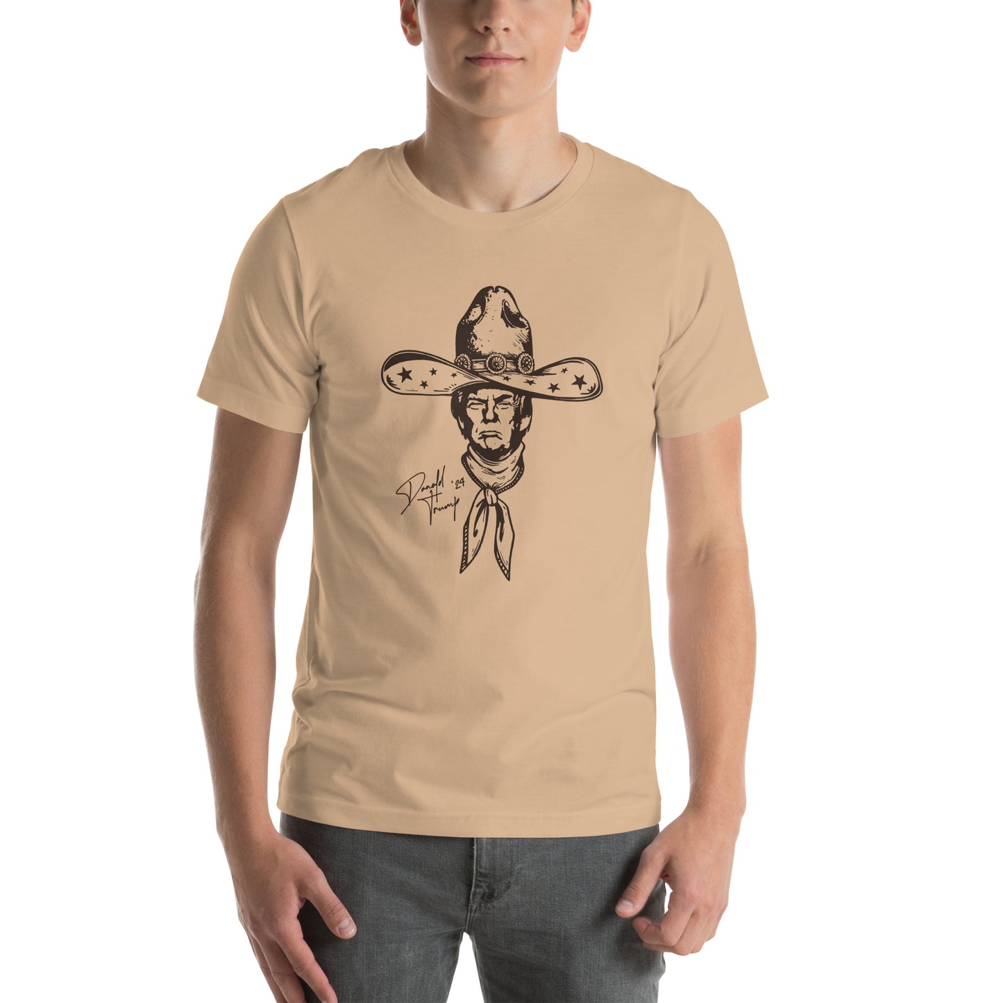 Cowboy Trump Unisex t-shirt