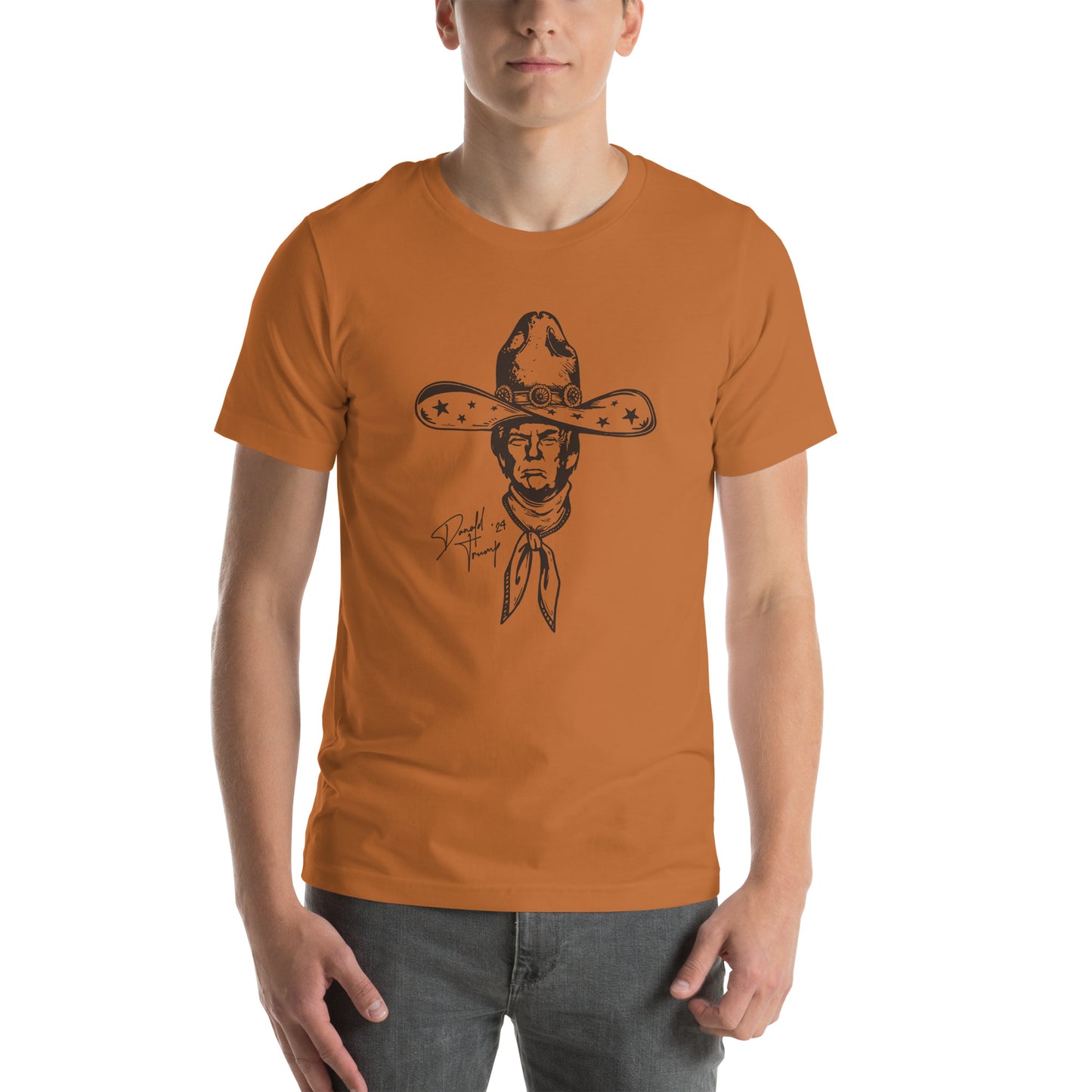 Cowboy Trump Unisex t-shirt